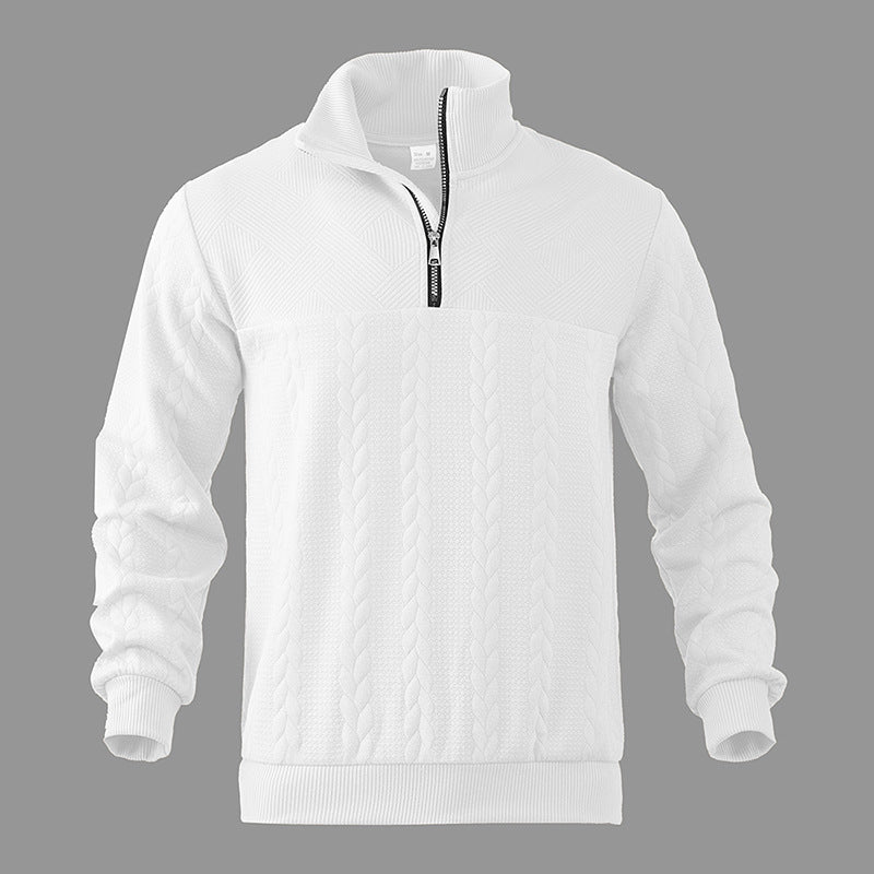 ROCKWELL SWEATER MIT REISSVERSCHLUSS