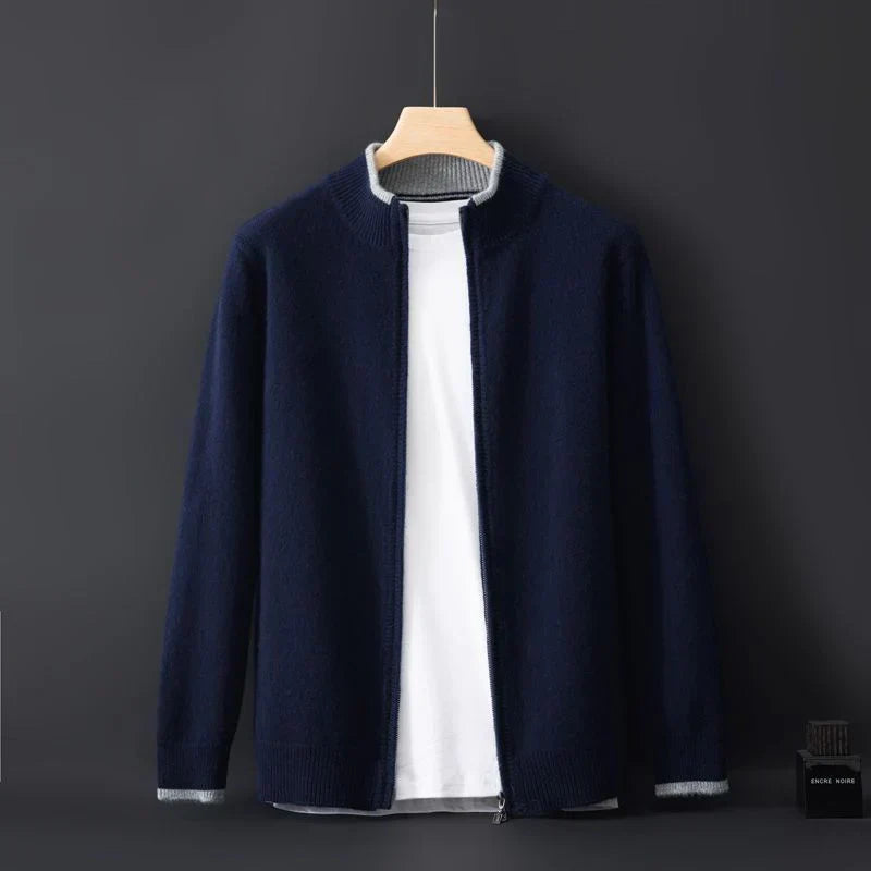 KASCHMIR REIẞVERSCHLUSSJACKE