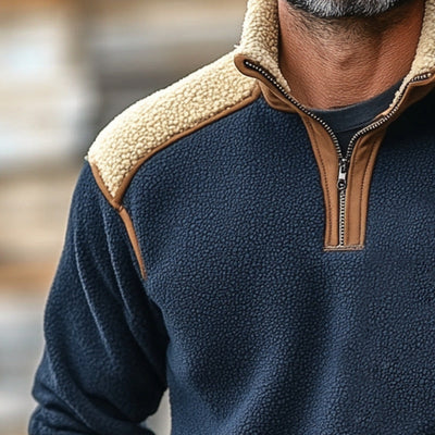 OUTLANDER PULLOVER MIT VIERTELREISSVERSCHLUSS