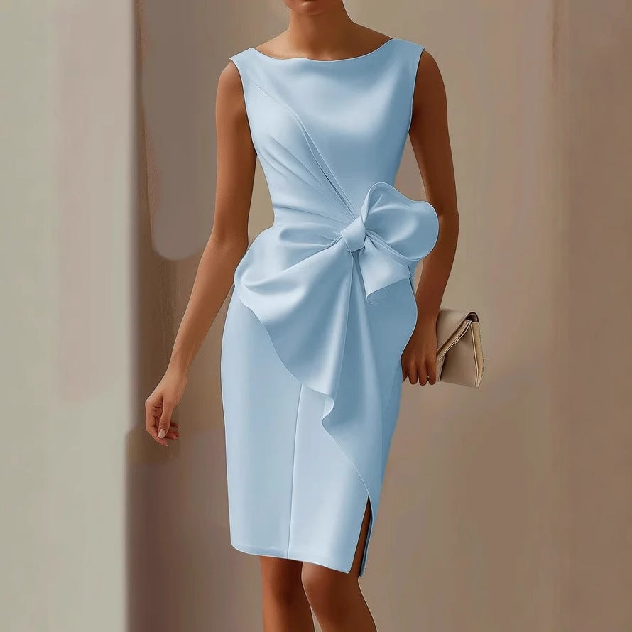 Athena – Elegantes Kleid mit Schleifendetail