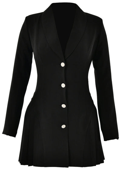 Damen Blazerkleid – Falten-Design – Eleganter Look