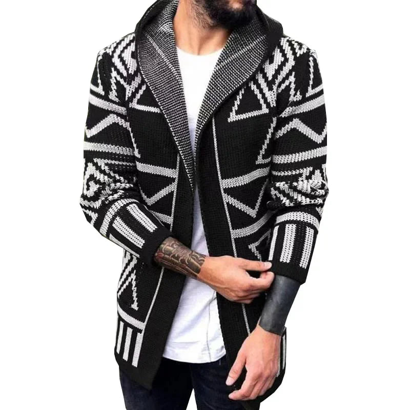 Gestrickter Herren Cardigan