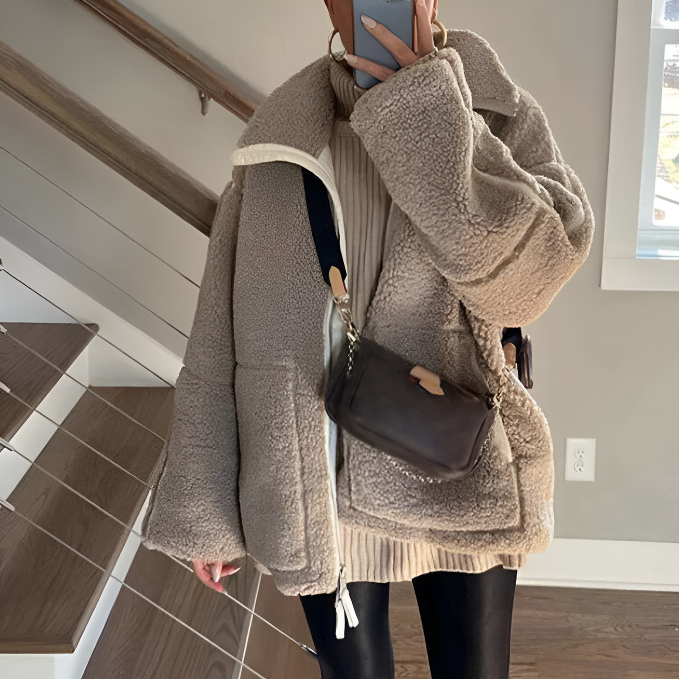 Nora | Ultra-Soft Teddy Fleece Damenjacke