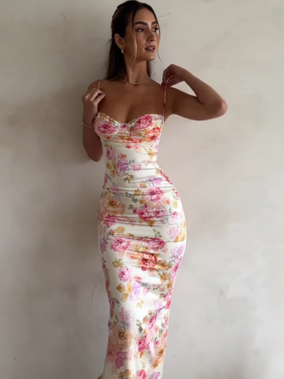 FLEUR DE MINUIT MAXIKLEID