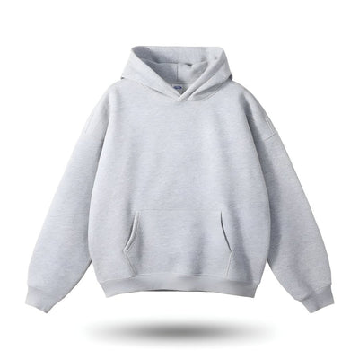 Oversized Kapuzenpullover mit Kängurutasche