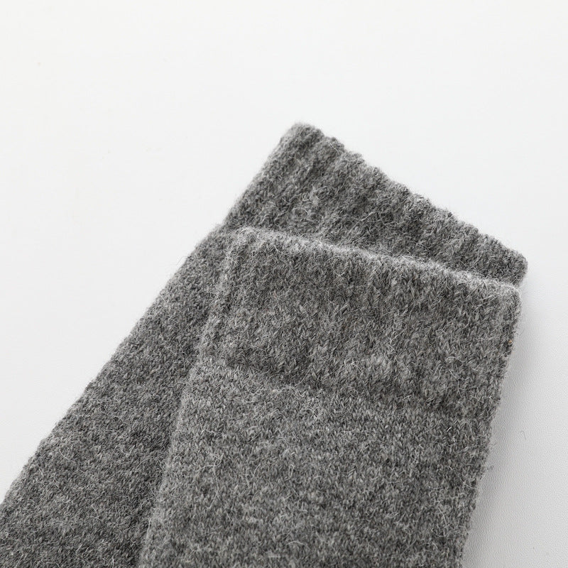 SOCKEN AUS WOLLE UND BAUMWOLLE