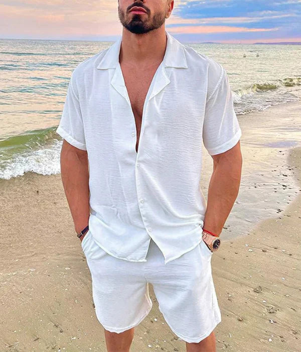 Elegantes Herren Sommer-Set mit Struktur | "Old Money" Stil