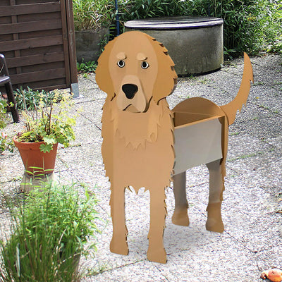 Golden Retriever Pflanzentopf