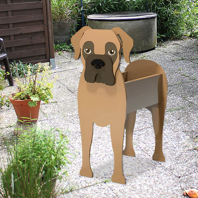 Boxer Flower Pot