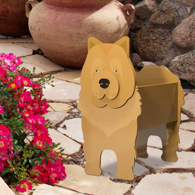 Chow Chow Flower Pot