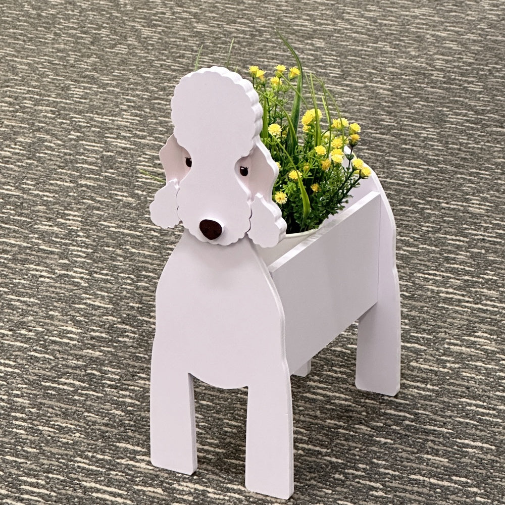Bedlington Terrier Pflanzgefäß