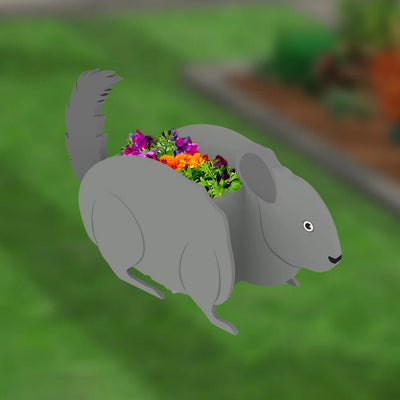 Chinchilla Flower Pot
