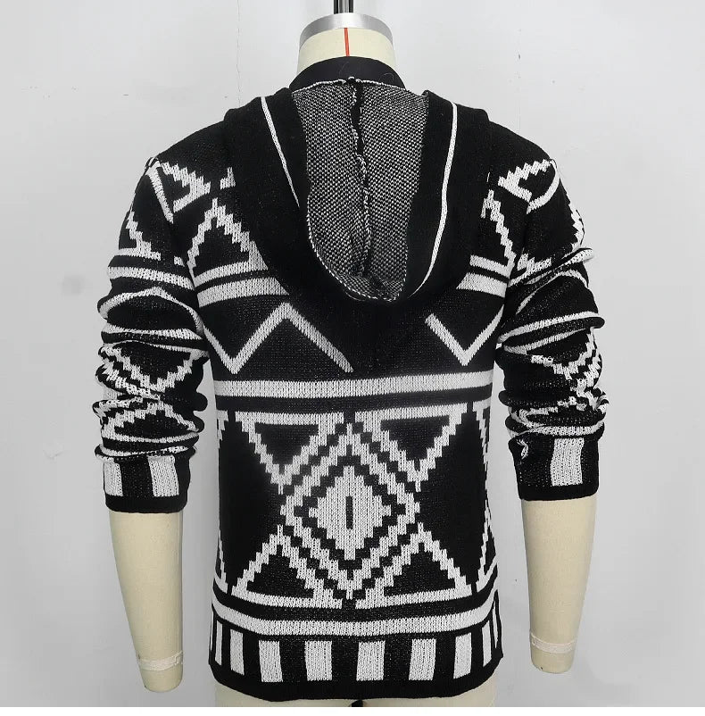 Gestrickter Herren Cardigan