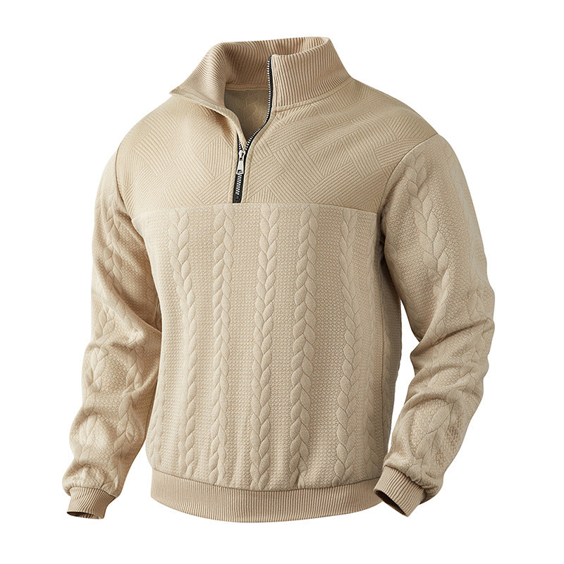 ROCKWELL SWEATER MIT REISSVERSCHLUSS