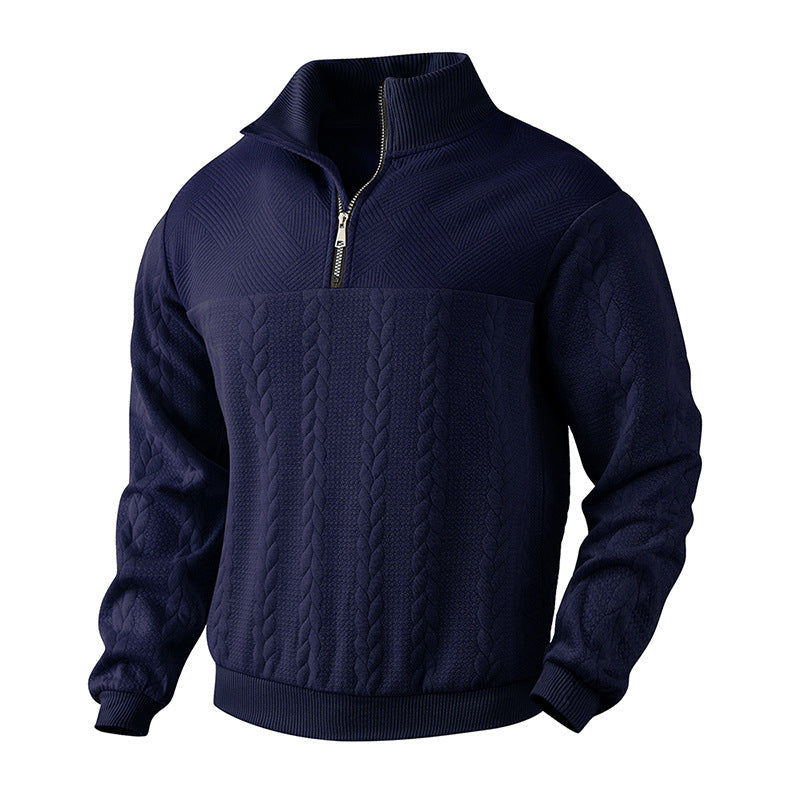 ROCKWELL SWEATER MIT REISSVERSCHLUSS