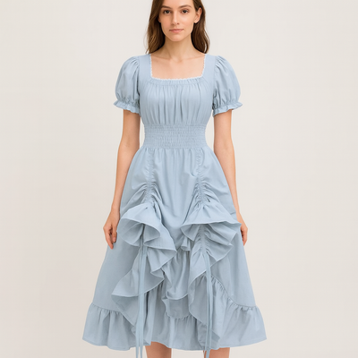 RoyalBloom Renaissance Kleid – Viktorianisch inspiriertes Damenkleid