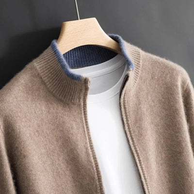 KASCHMIR REIẞVERSCHLUSSJACKE