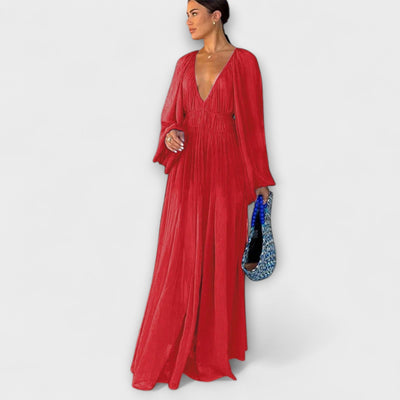 Marienna – Maxikleid mit kunstvollem Faltenfall