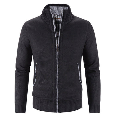 Ewald | Mühelos geschichtete Strickjacke für Herren