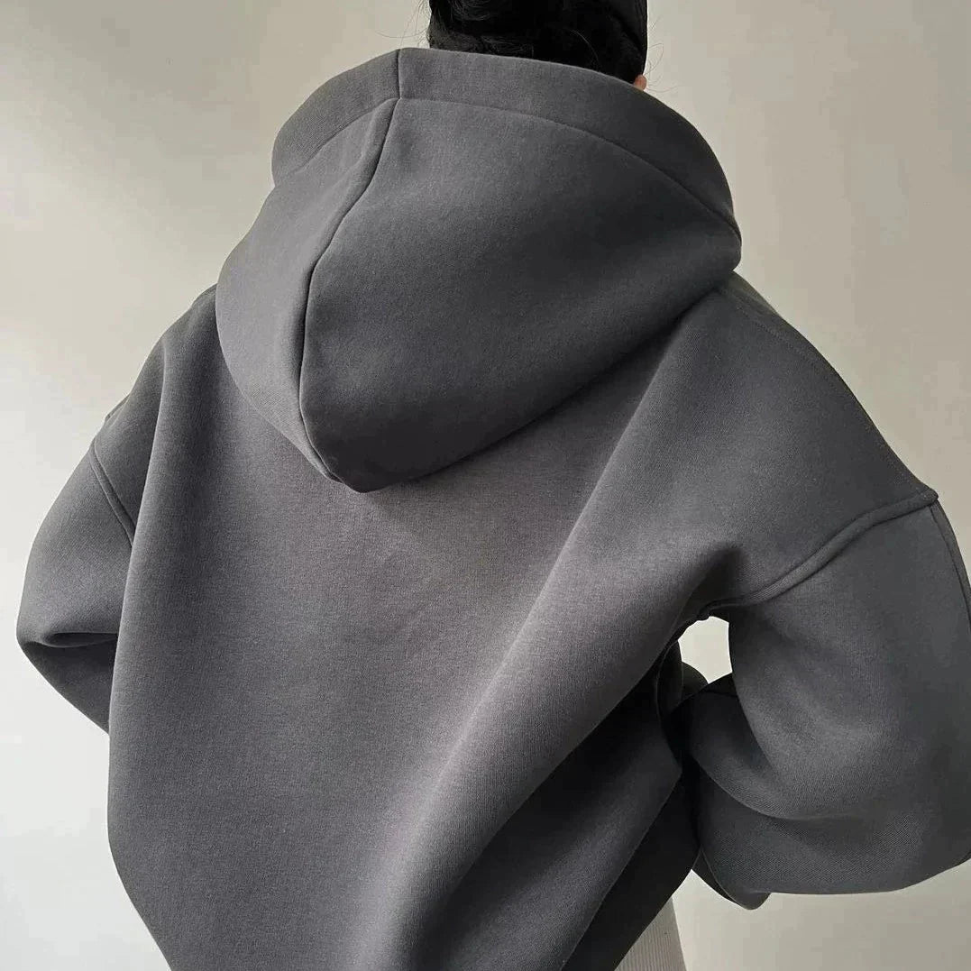 Pullover mit V-Ausschnitt und Übergröße für Damen