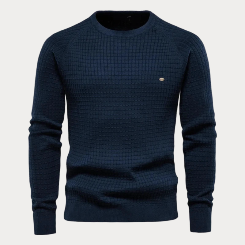 Herren Einfache Strickpullover