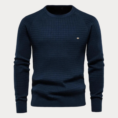 Herren Einfache Strickpullover