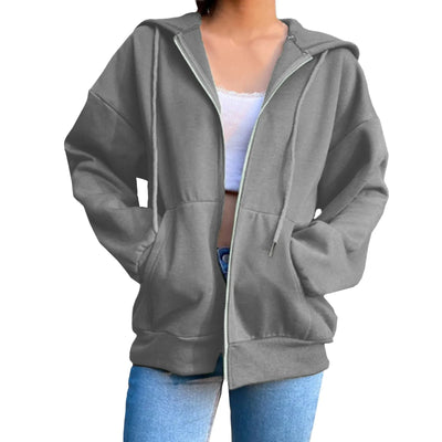 Isabella | Komfortabler und stilvoller Damen Zip-up Hoodie