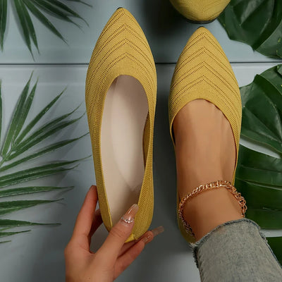 Rhia – Leichte Strick-Slipper