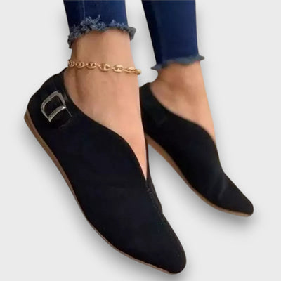 Zerina – Klassische Flats mit edler Schnalle