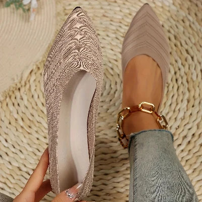 Rhia – Leichte Strick-Slipper
