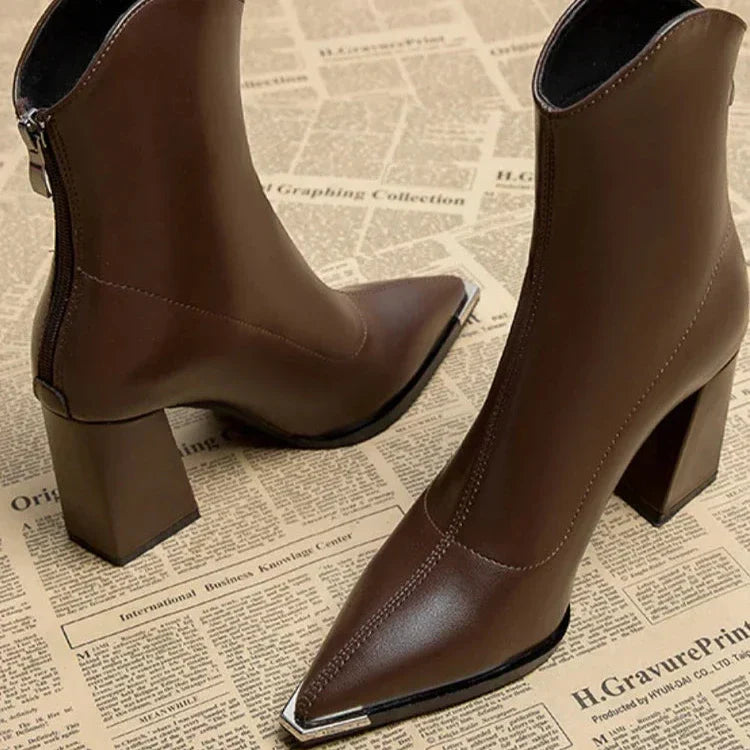 CHELSEA STIEFEL CHROM SPITZE