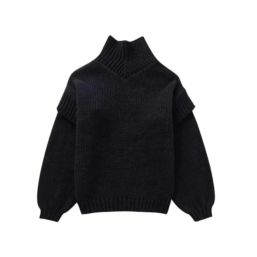 Elizabeth | Entspannter Rollkragenpullover für Frauen