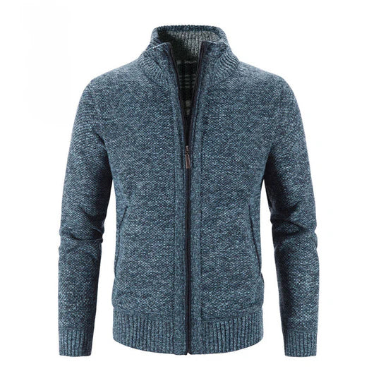 Ewald | Mühelos geschichtete Strickjacke für Herren