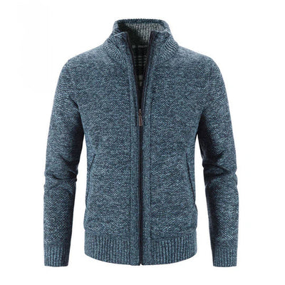 Ewald | Mühelos geschichtete Strickjacke für Herren