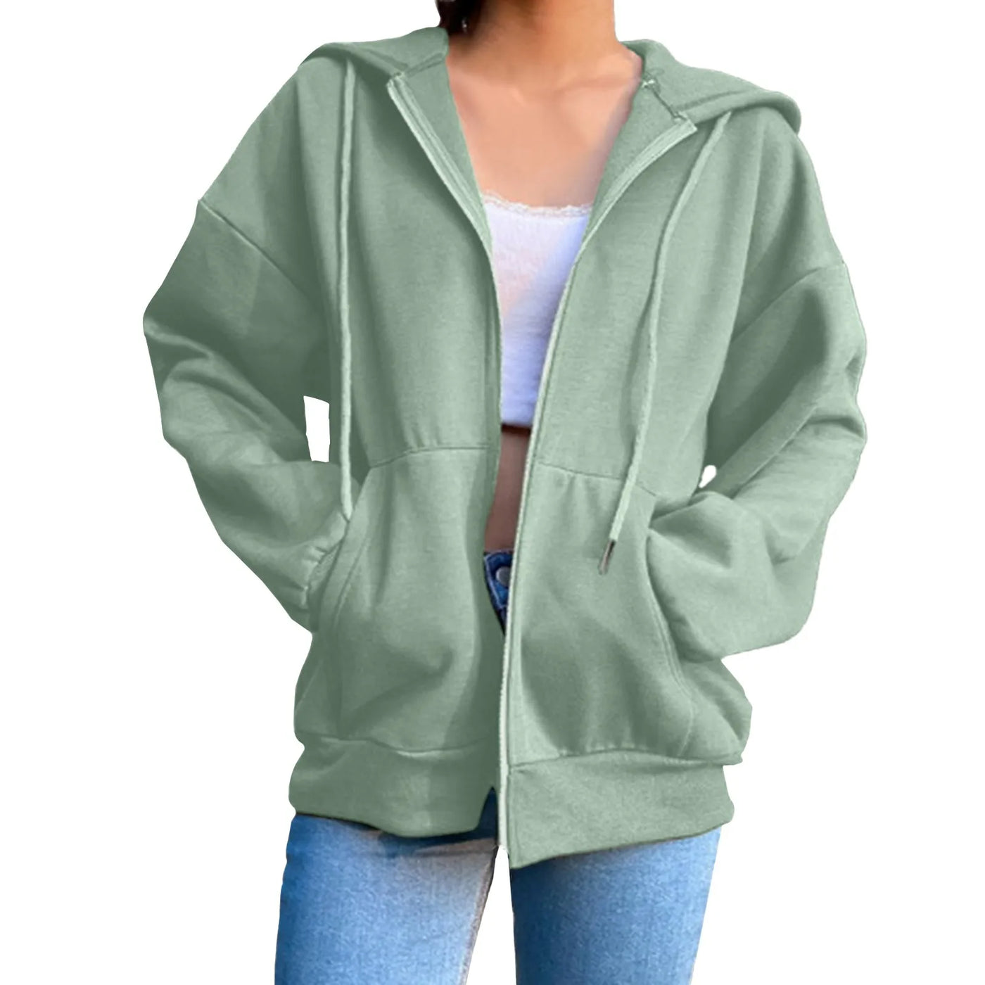 Isabella | Komfortabler und stilvoller Damen Zip-up Hoodie