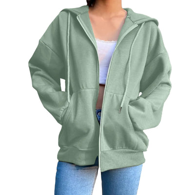 Isabella | Komfortabler und stilvoller Damen Zip-up Hoodie
