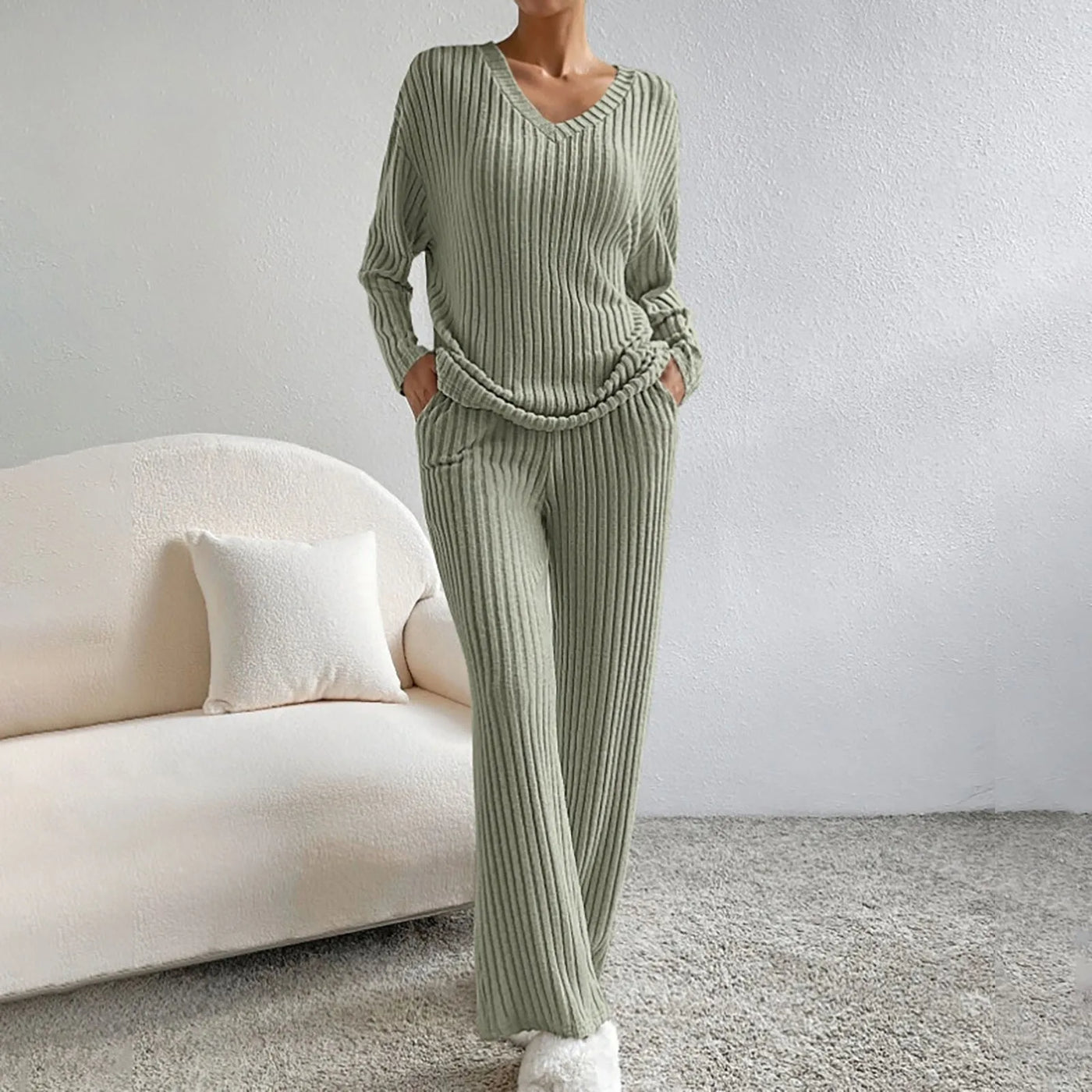 FRIEDA™ | ELEGANTER UND BEQUEMER STRICK-SET