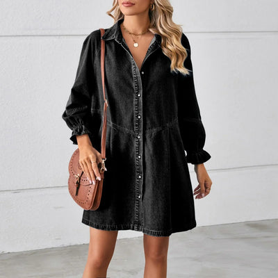 BELROSE DENIM MINIKLEID