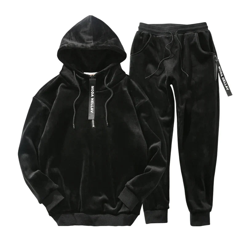 LUXE VELVET COMFORT TRAININGSANZUG