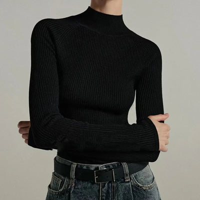 Biella | Nahtloses Stricktop mit Pfirsichherz