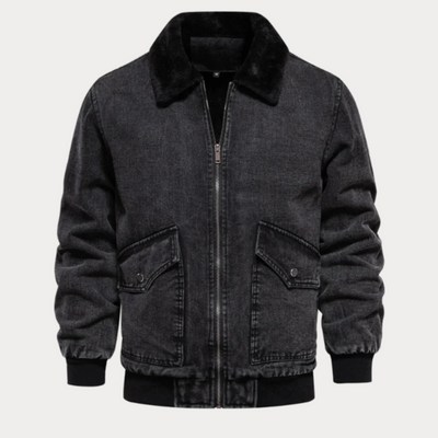 Jacke mit Reißverschluss und Fronttasche für Herren