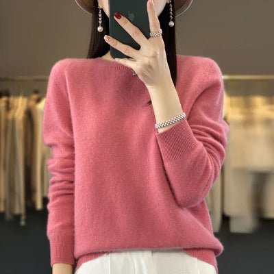 DEMI™ - DAMENPULLOVER AUS MERINOWOLLE UND KASCHMIR