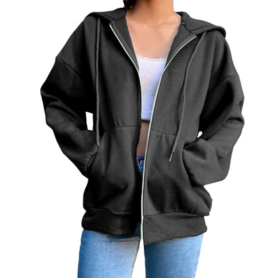 Isabella | Komfortabler und stilvoller Damen Zip-up Hoodie