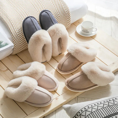WARM GEFÜTTERTE PANTOFFELN
