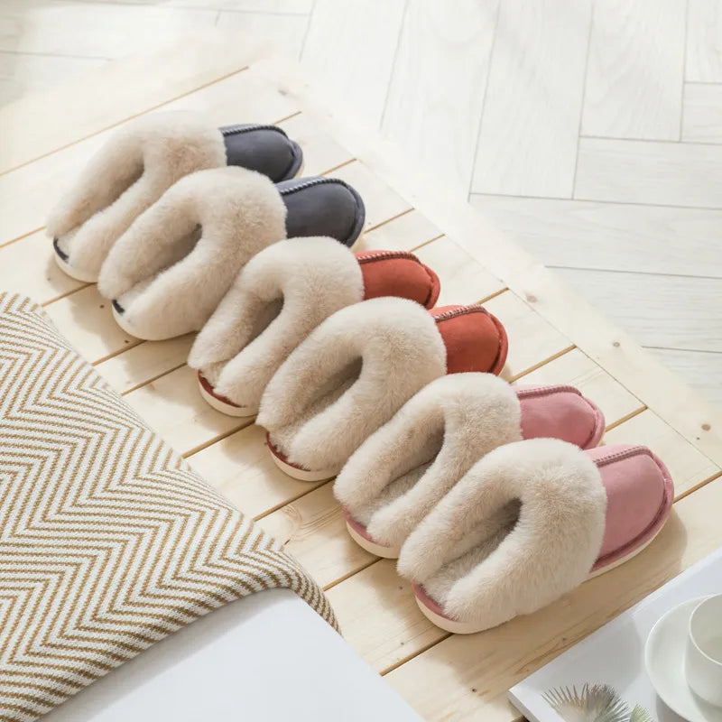 WARM GEFÜTTERTE PANTOFFELN