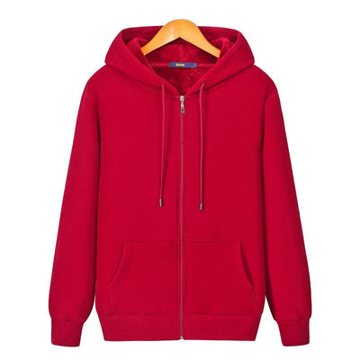 Lässiger Zip-Up Hoodie für Herren