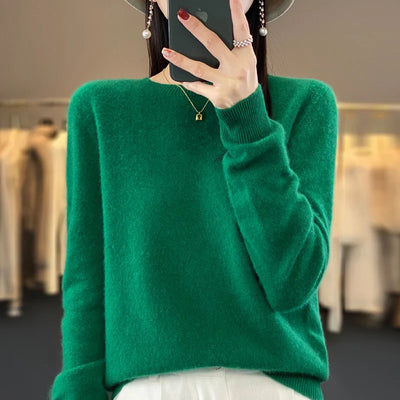 DEMI™ - DAMENPULLOVER AUS MERINOWOLLE UND KASCHMIR