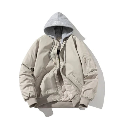 Urban | Modern Bequemer Pilot Bomber Herrenjacke