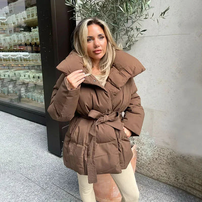 Yelena | Elegante gesteppte wattierte Jacke für Frauen für den warmen Winter