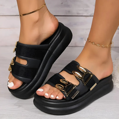 Marietta – Hochwertige Doppelriemchen-Sandalen